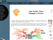 Tablet Screenshot of coaching-kiste.de